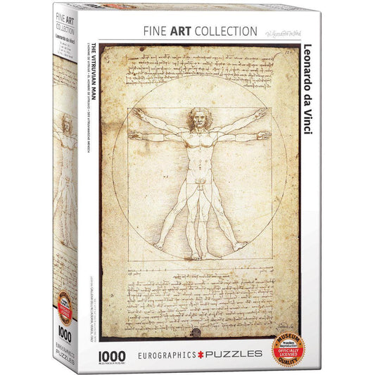 The Vitruvian Man 1000 Piece Jigsaw Puzzle Eurographics