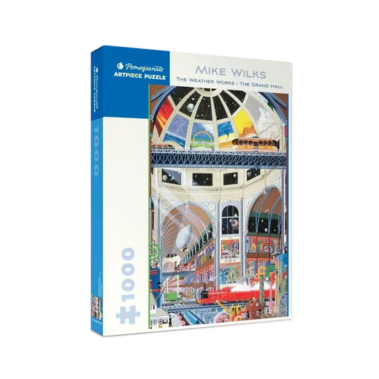 The Weather Works The Grand Hall 1000 Piece Jigsaw Puzzle Pomegranate