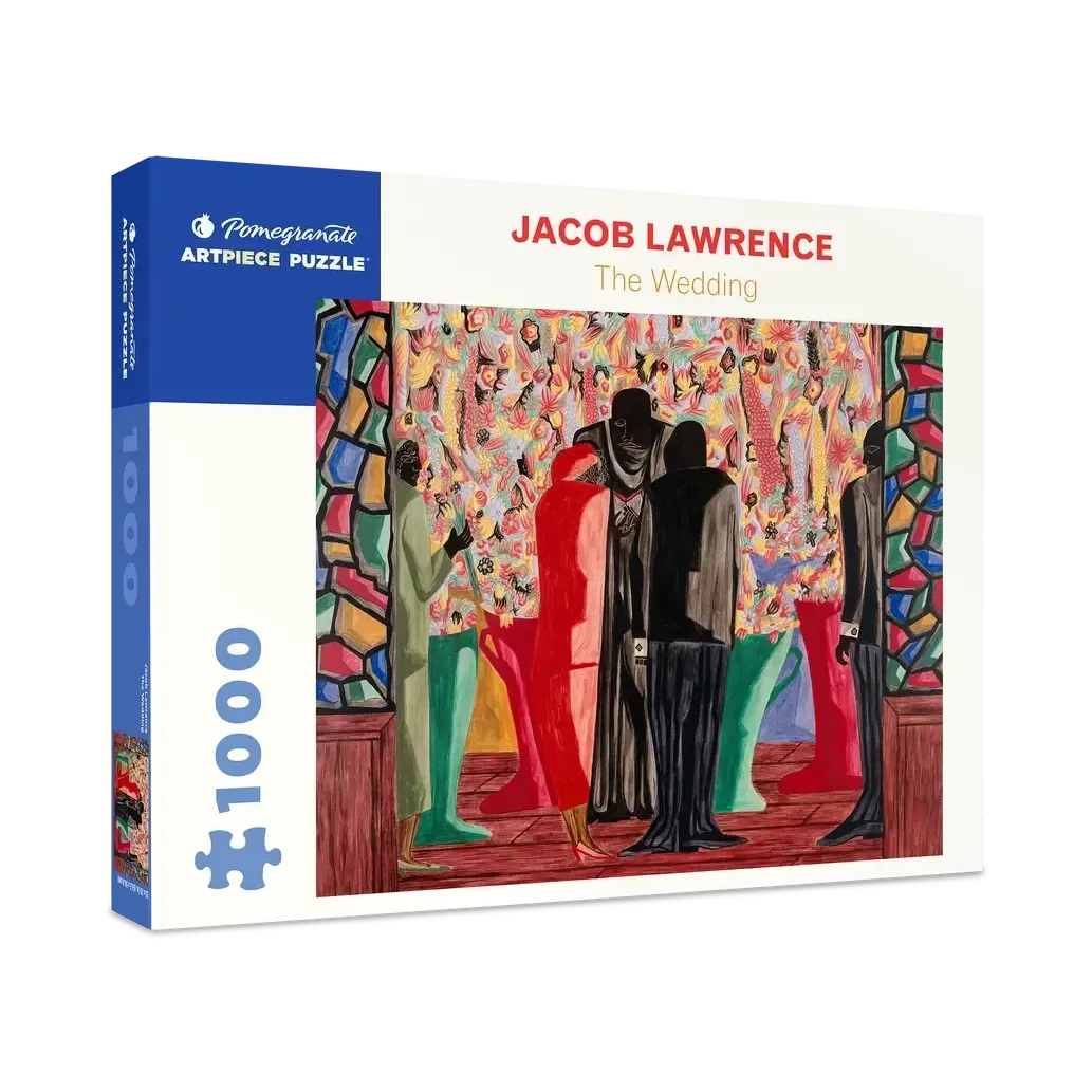 The Wedding by Jacob Lawrence 1000 Piece Jigsaw Puzzle Pomegranate