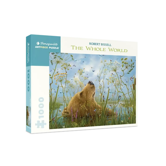 The Whole World by Robert Bissell 1000 Piece Jigsaw Puzzle Pomegranate