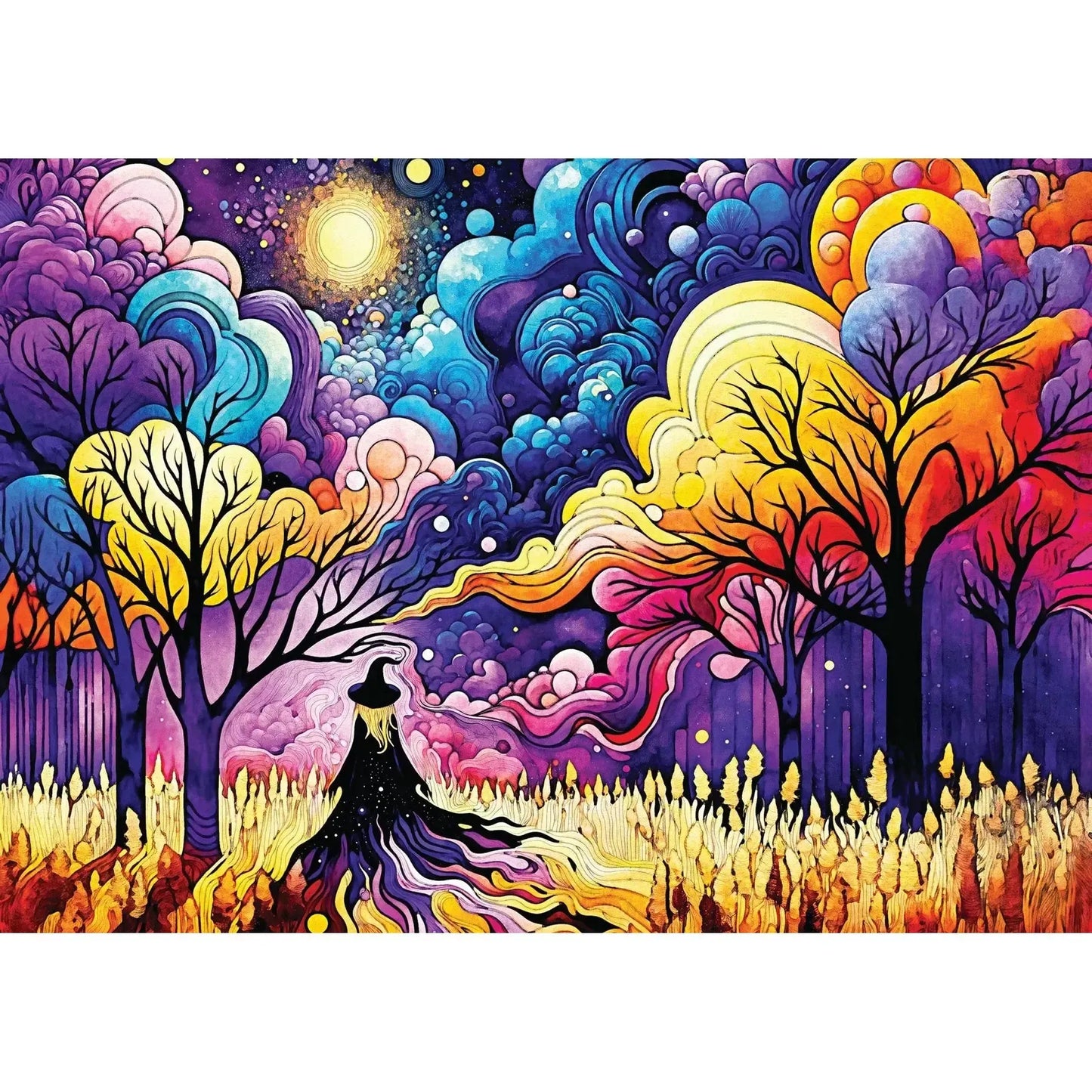 The Witch's Way 1000 Piece Jigsaw Puzzle Enjoy