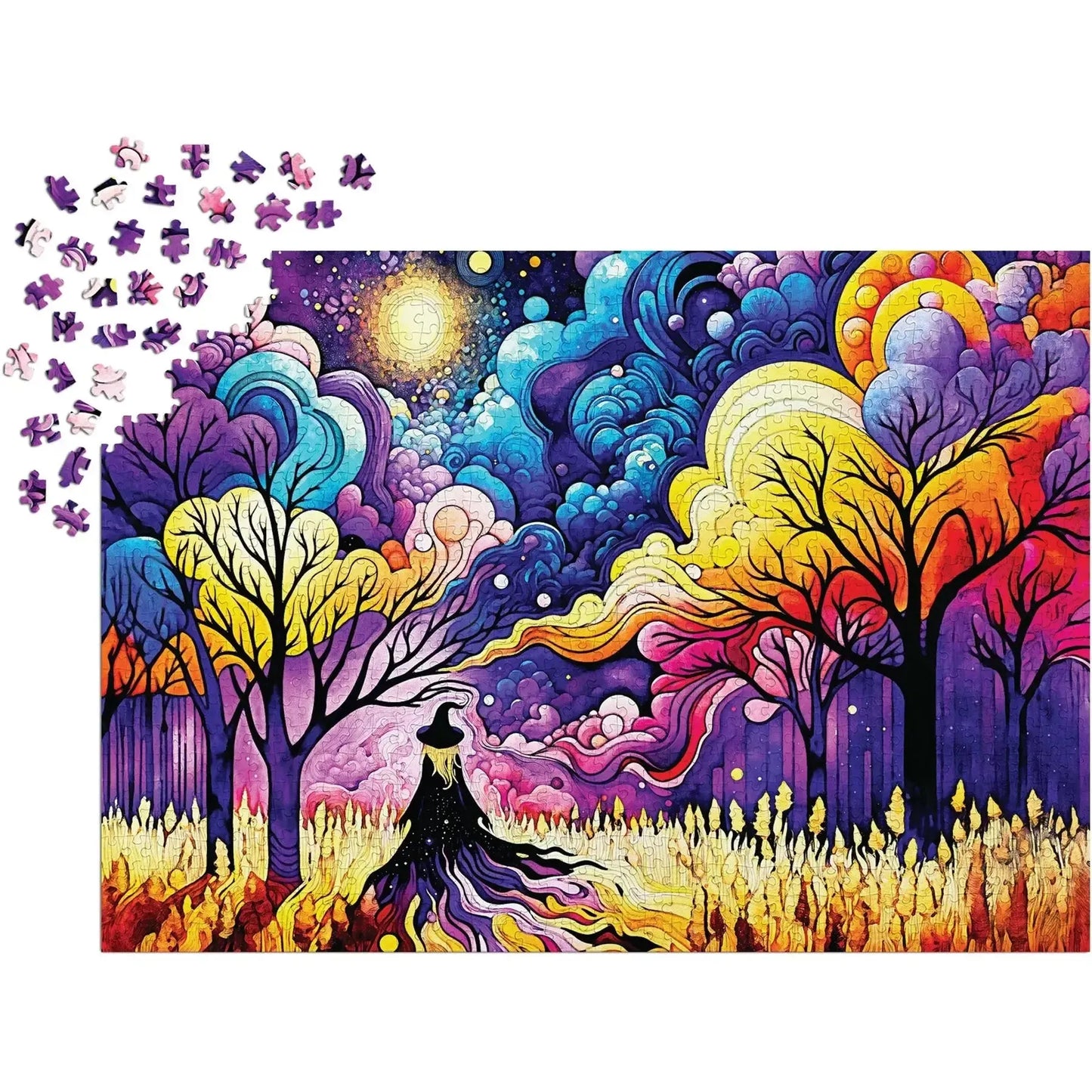 The Witch's Way 1000 Piece Jigsaw Puzzle Enjoy