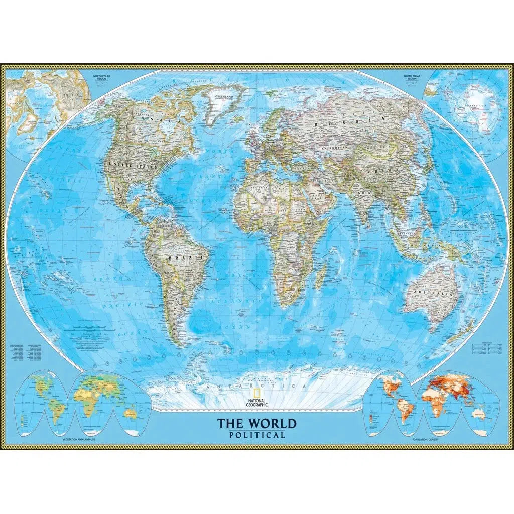 The World National Geographic 1000 Piece Jigsaw Puzzle NYPC