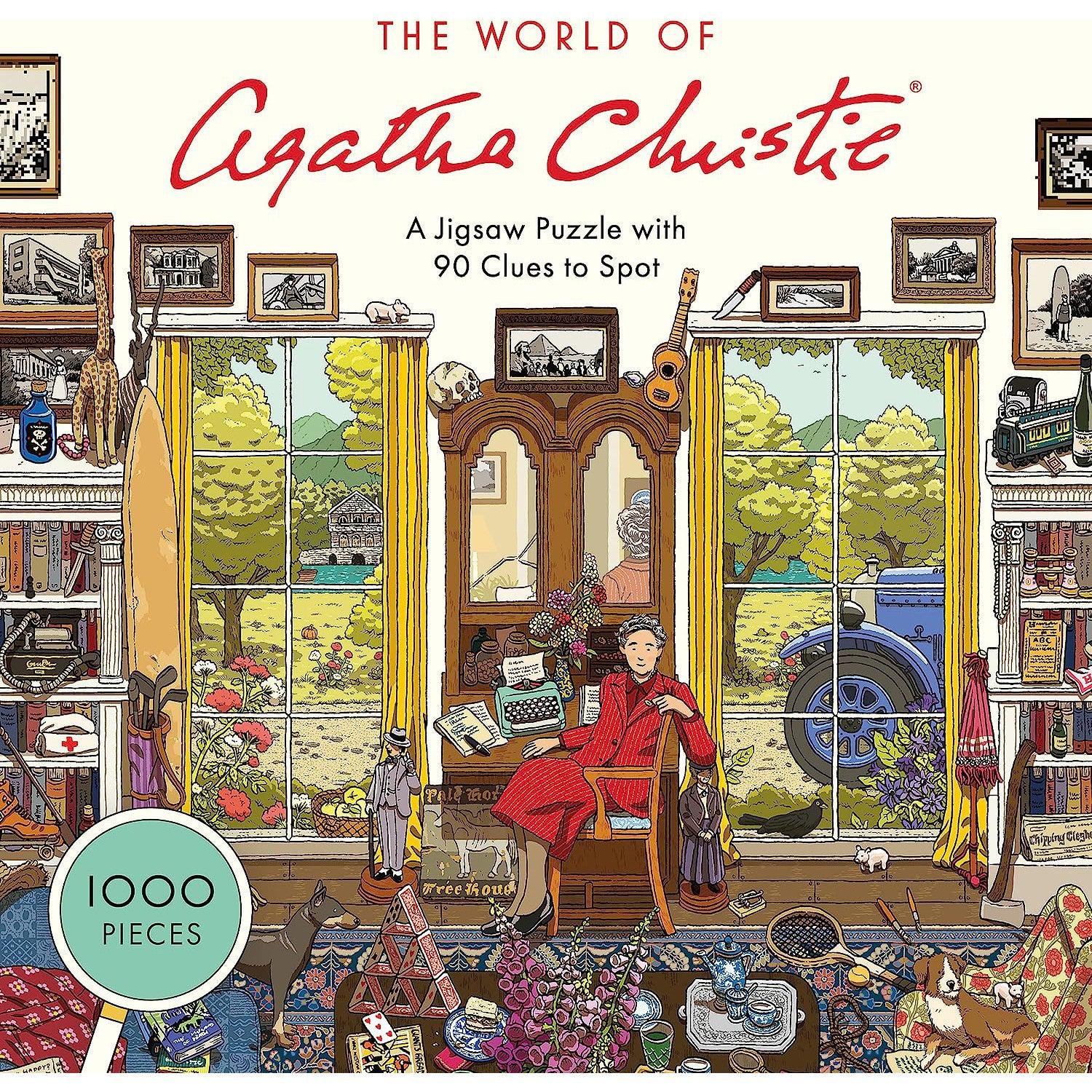 The World of Agatha Christie 1000 Piece Jigsaw Puzzle Laurence King