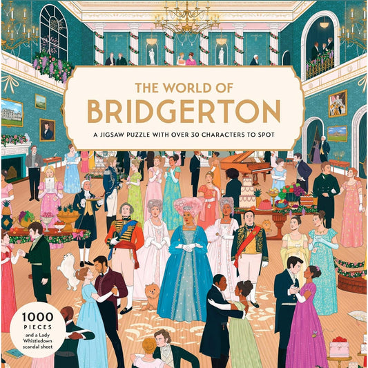 The World of Bridgerton 1000 Piece Jigsaw Puzzle Laurence King