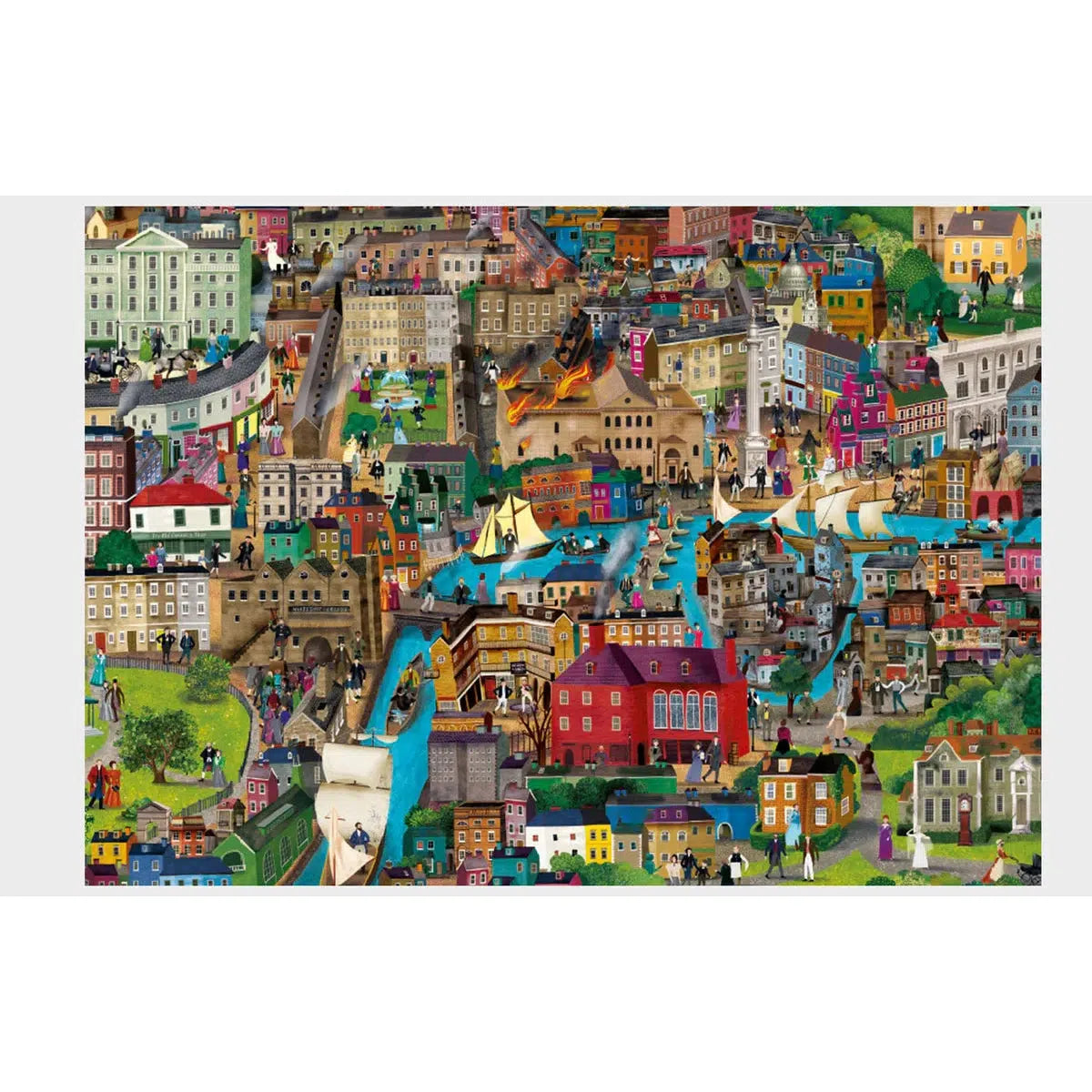 The World of Charles Dickens 1000 Piece Jigsaw Puzzle Laurence King