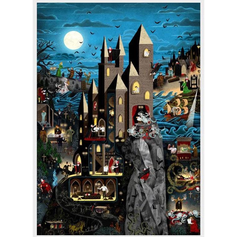 The World of Dracula 1000 Piece Jigsaw Puzzle Laurence King