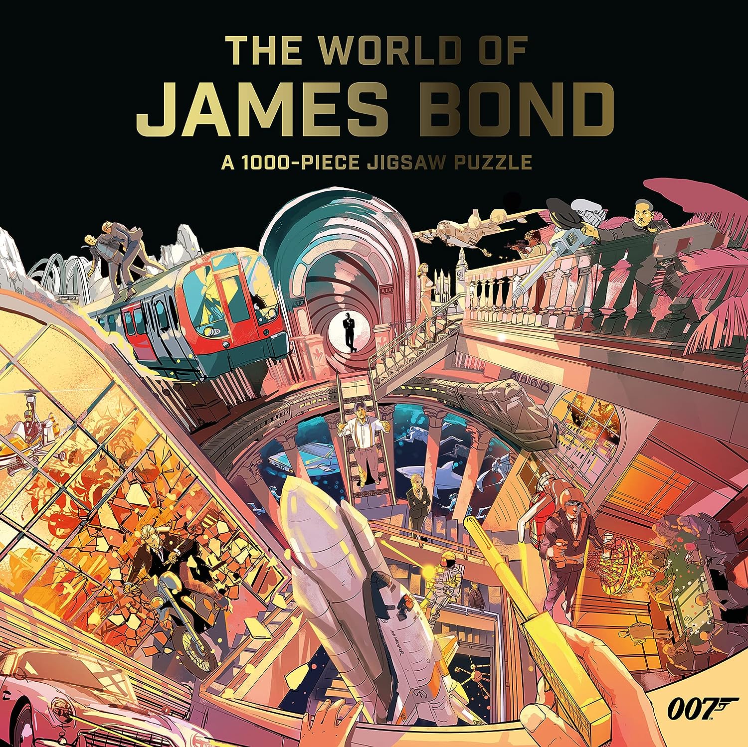 The World of James Bond 1000 Piece Jigsaw Puzzle Laurence King