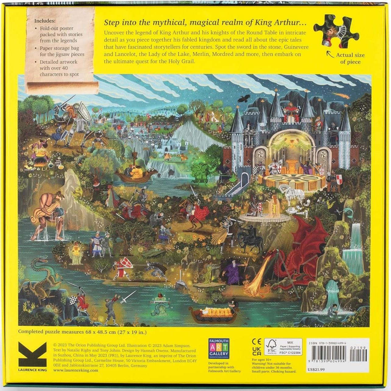 The World of King Arthur 1000 Piece Jigsaw Puzzle Laurence King