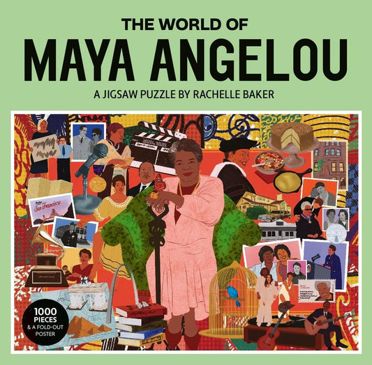 The World of Maya Angelou 1000 Piece Jigsaw Puzzle Laurence King