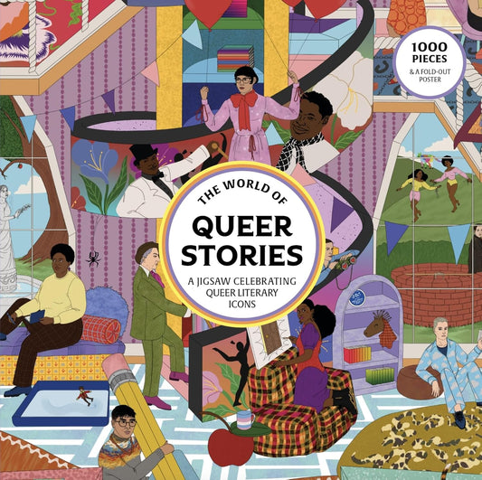 The World of Queer Stories 1000 Piece Jigsaw Puzzle Laurence King