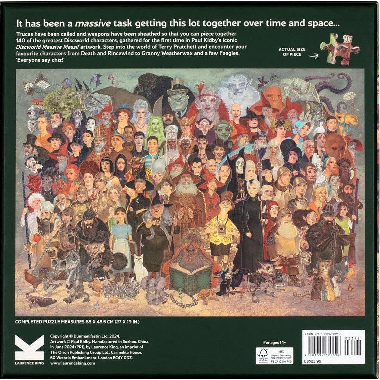 The World of Terry Pratchett 1000 Piece Jigsaw Puzzle Laurence King