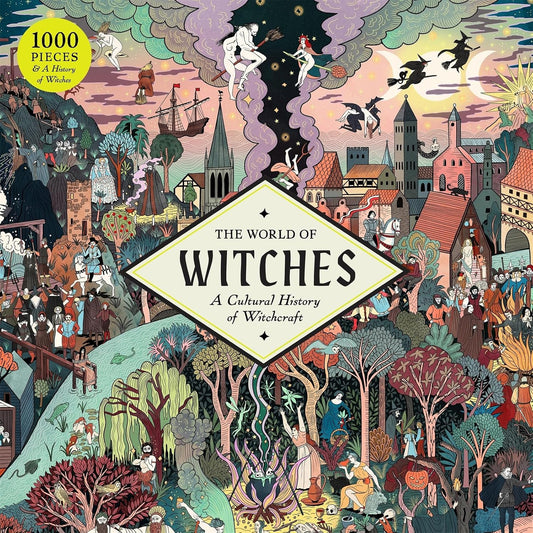 The World of Witches 1000 Piece Jigsaw Puzzle Laurence King