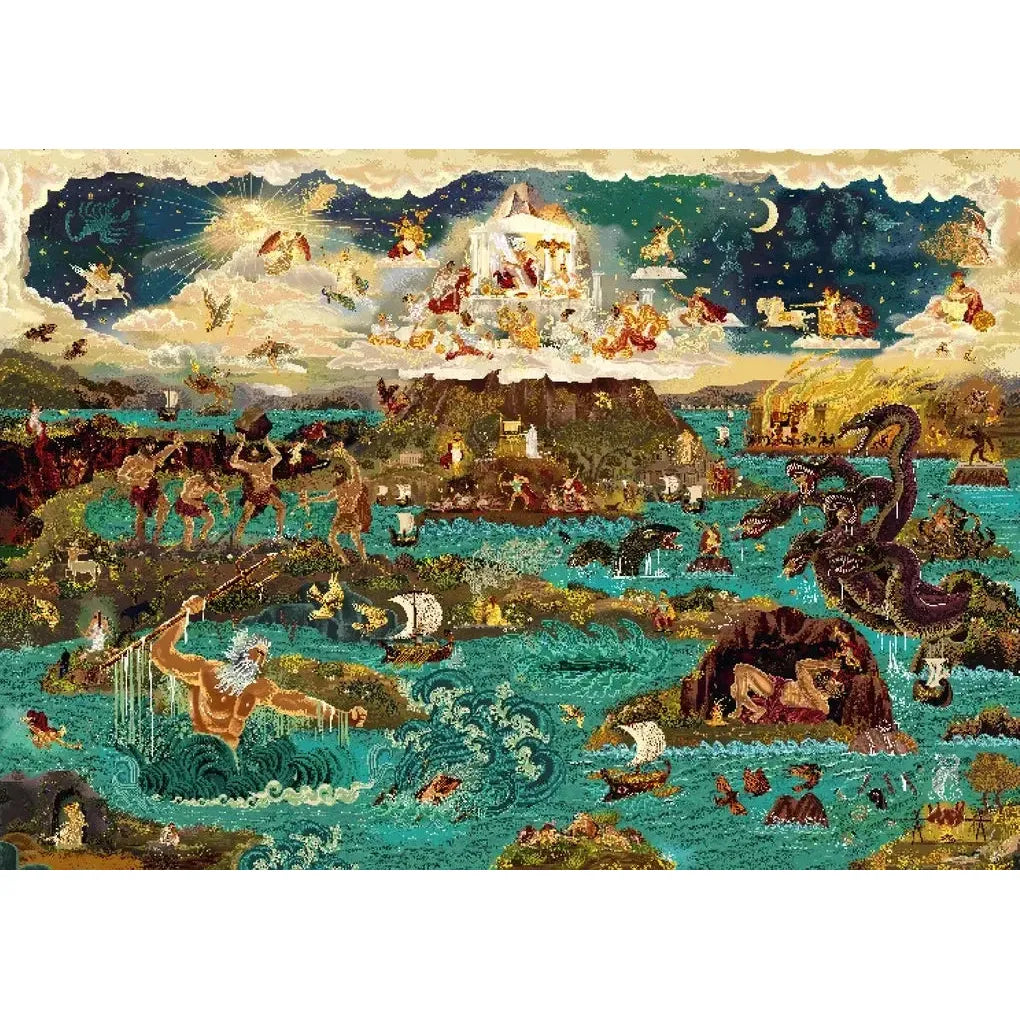 The World of the Odyssey & Other Greek Myths 1000 Piece Jigsaw Puzzle Laurence King