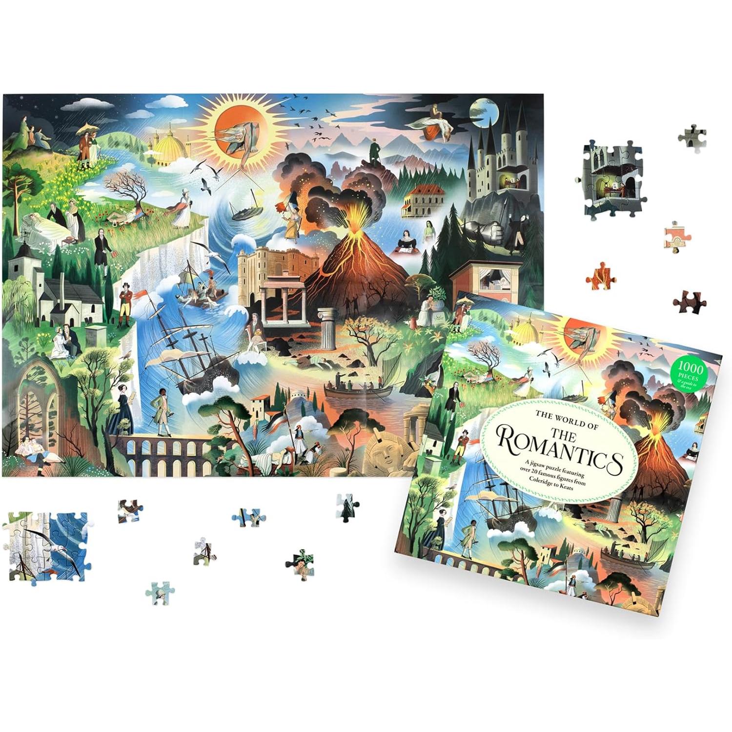The World of the Romantics 1000 Piece Jigsaw Puzzle Laurence