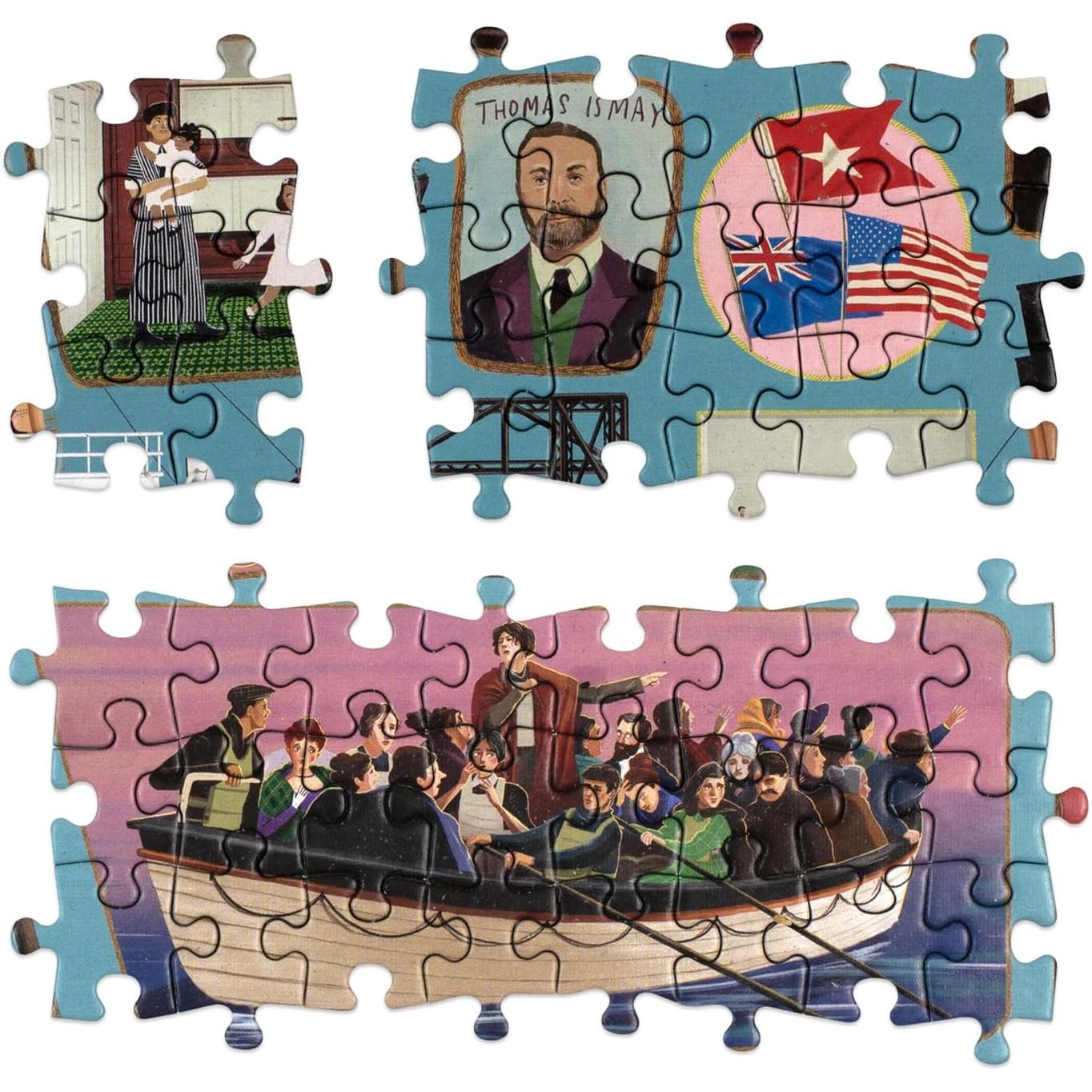 The World of the Titanic 1000 Piece Panoramic Jigsaw Puzzle Laurence King