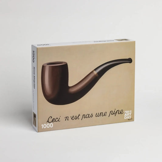 This is Not a Pipe by René Magritte 1000 Piece Jigsaw Puzzle TIAD