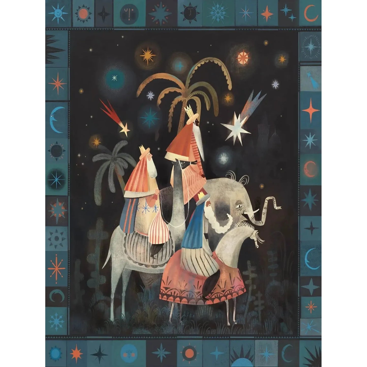 Three Wise Men by Adelina Lirius 500 Piece Jigsaw Puzzle NYPC