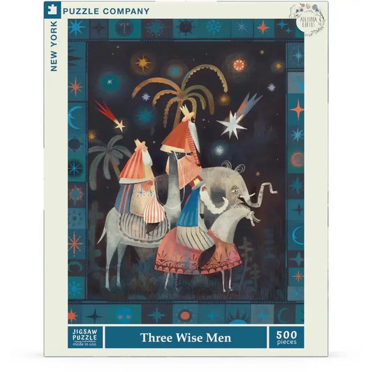 Three Wise Men by Adelina Lirius 500 Piece Jigsaw Puzzle NYPC