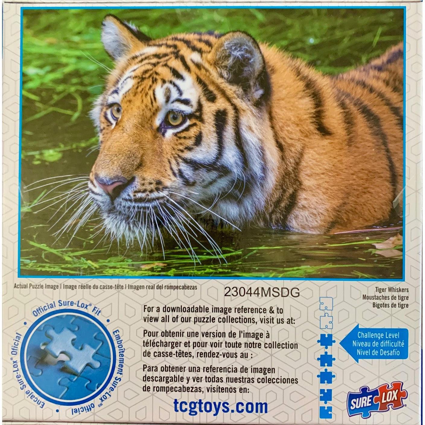 Tiger Whiskers Fantastic Photos 1000 Piece Jigsaw Puzzle Sure Lox