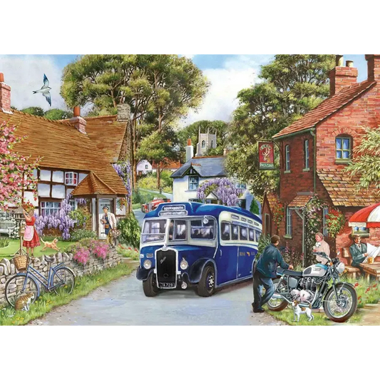 Tight Corner 500 Piece Jigsaw Puzzle HOP