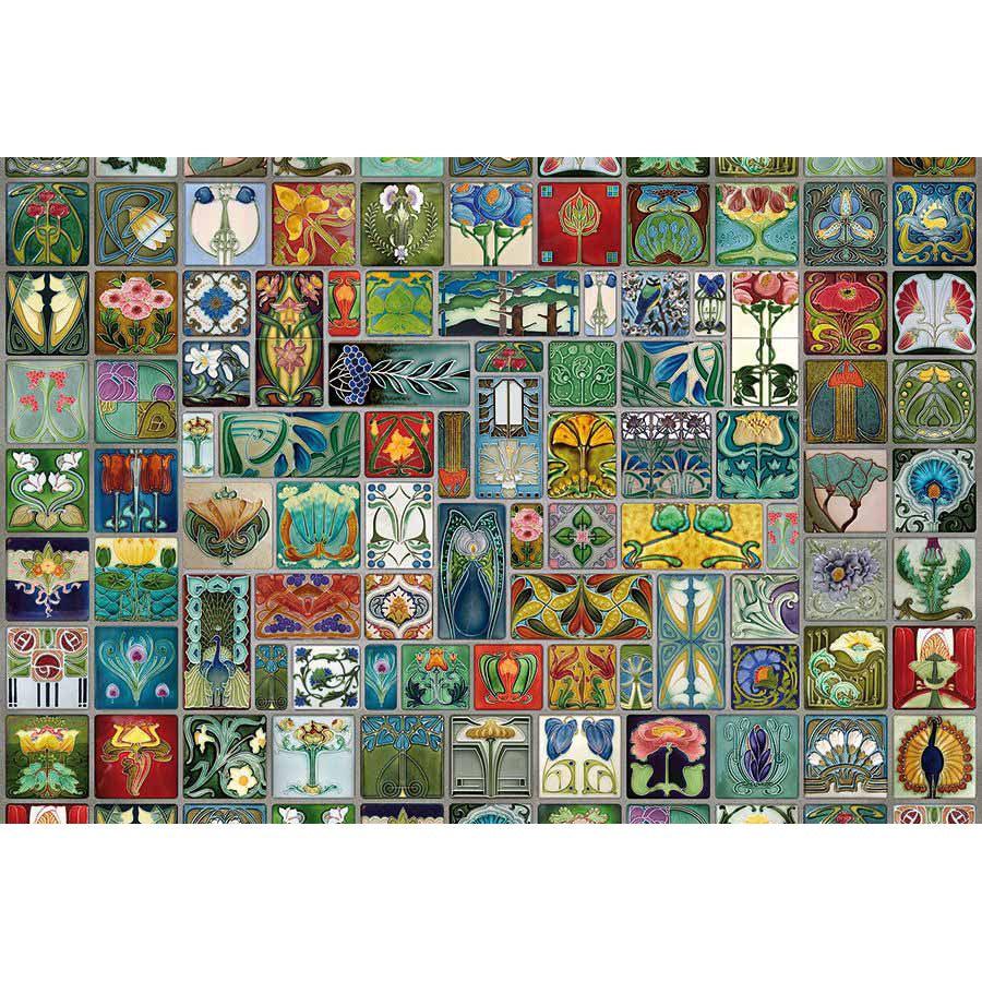 Tilework 2000 Piece Jigsaw Puzzle Cobble Hill