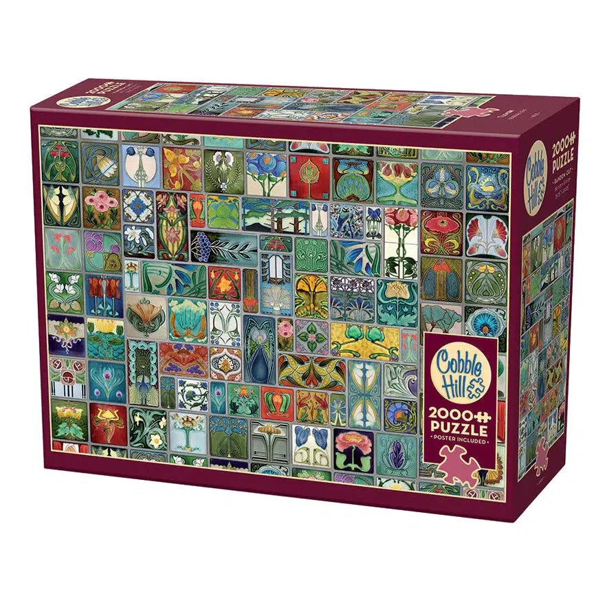 Tilework 2000 Piece Jigsaw Puzzle Cobble Hill