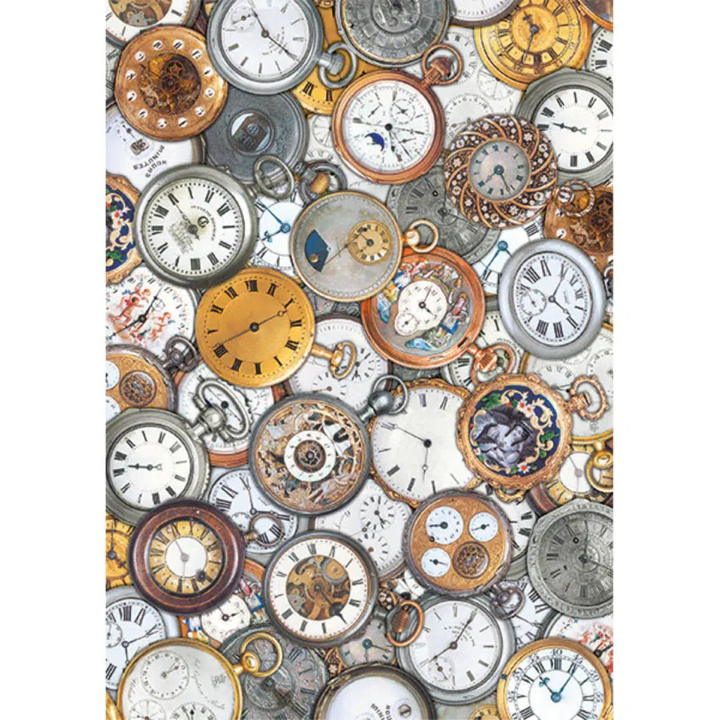 Timepieces 1000 Piece Jigsaw Puzzle Piatnik