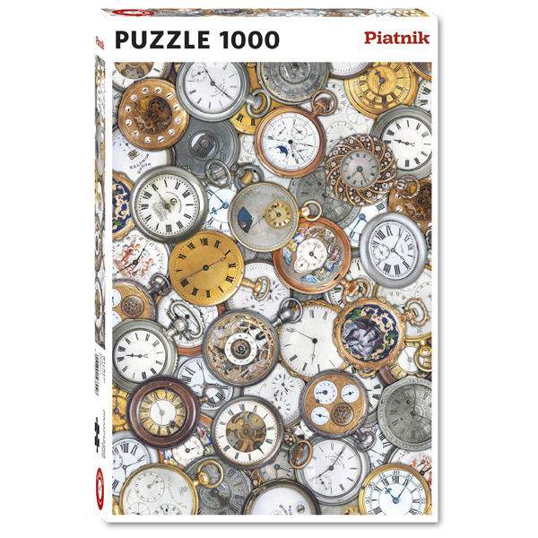 Timepieces 1000 Piece Jigsaw Puzzle Piatnik