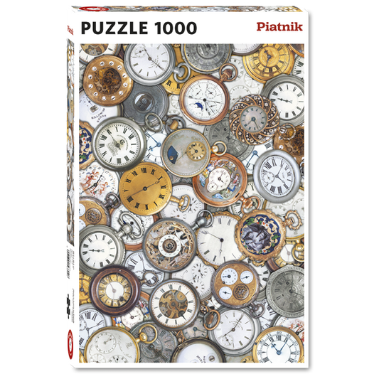 Timepieces 1000 Piece Jigsaw Puzzle Piatnik