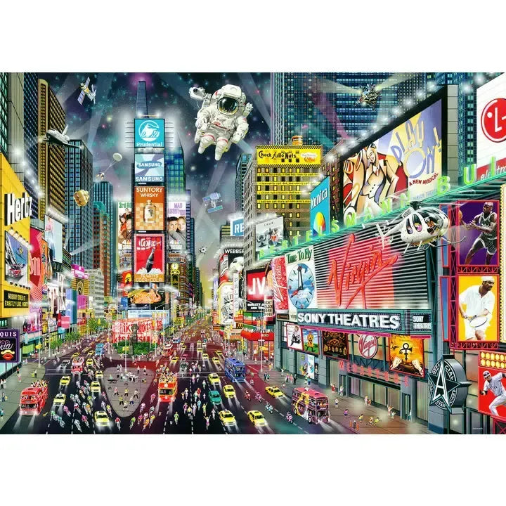 Times Square 1000 Piece Jigsaw Puzzle Peter Pauper