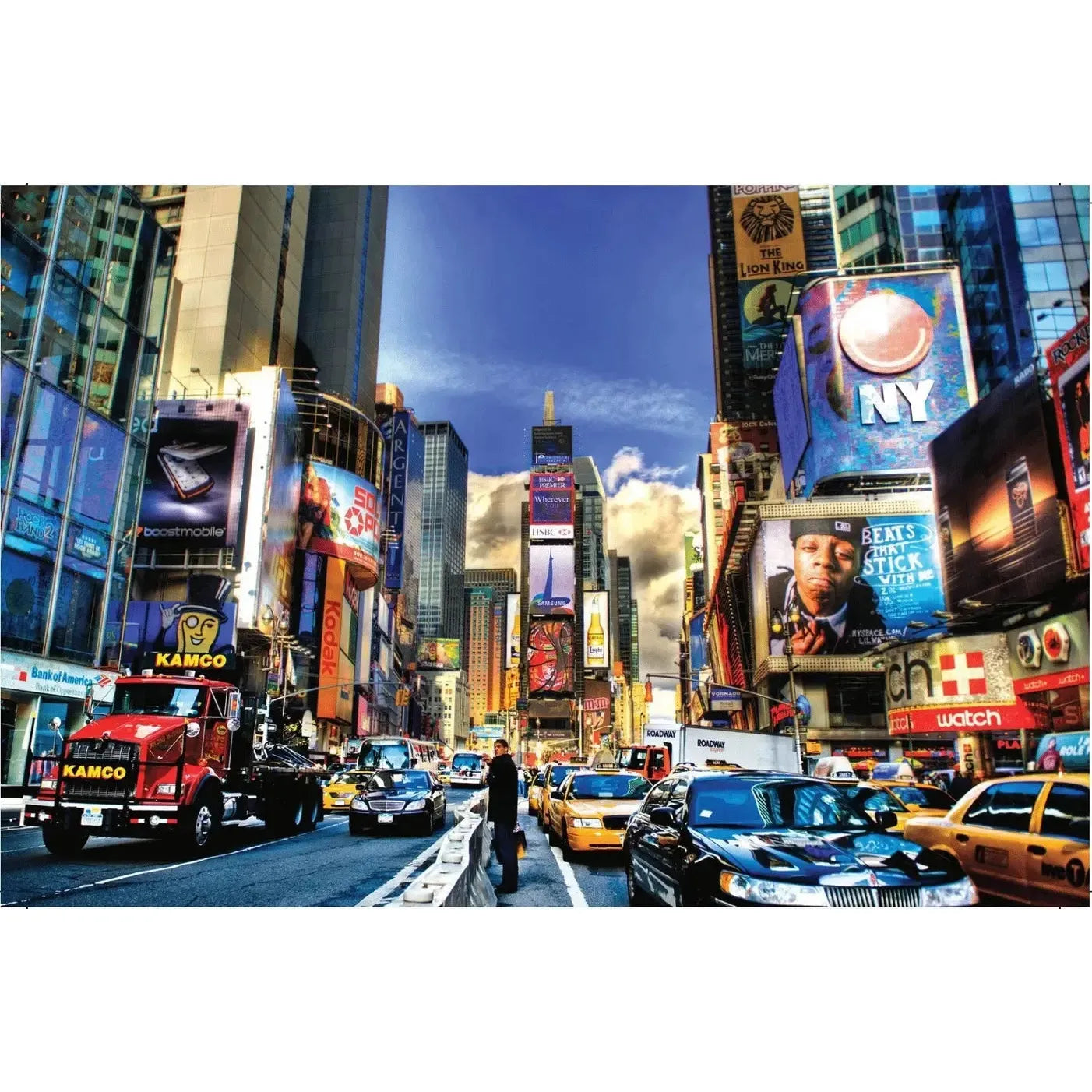 Times Square 234 Piece "World's Smallest" Jigsaw Puzzle TDC