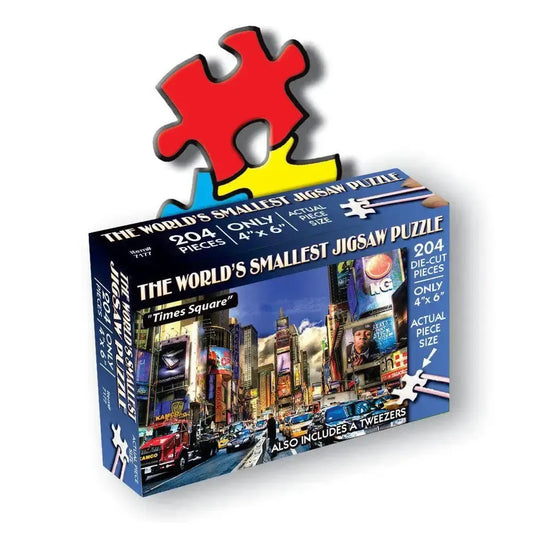 Times Square 234 Piece "World's Smallest" Jigsaw Puzzle TDC