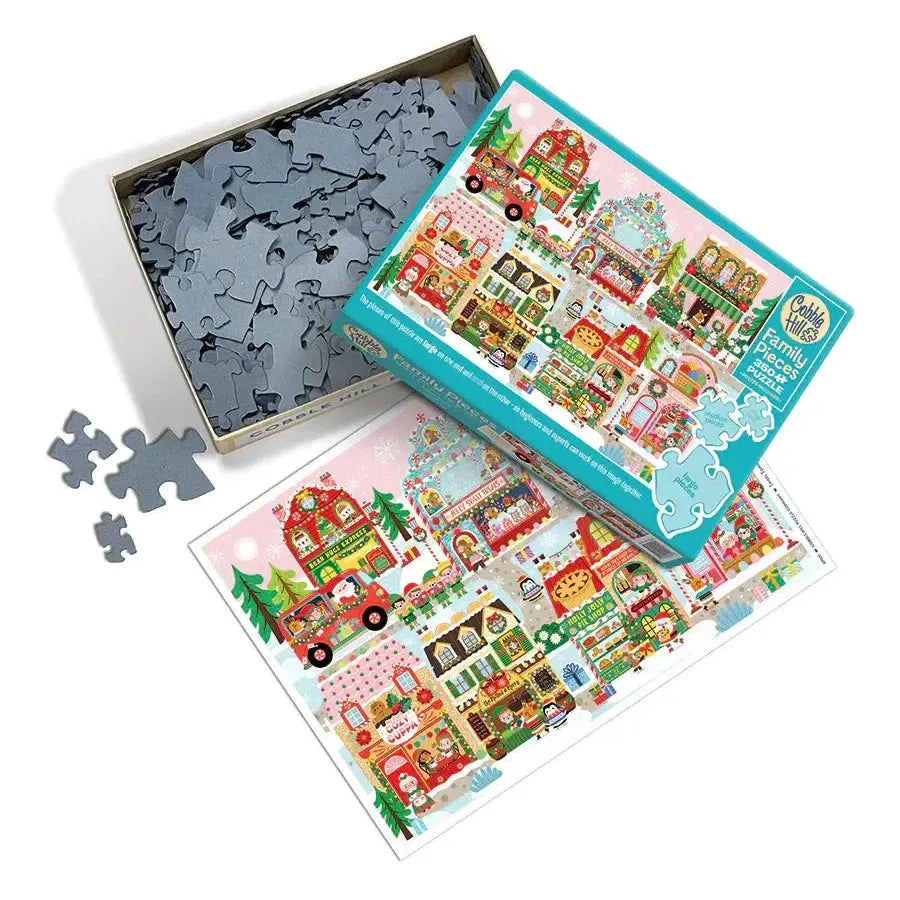 Tinsel Town 350 Piece Family Jigsaw Puzzle Cobble Hill