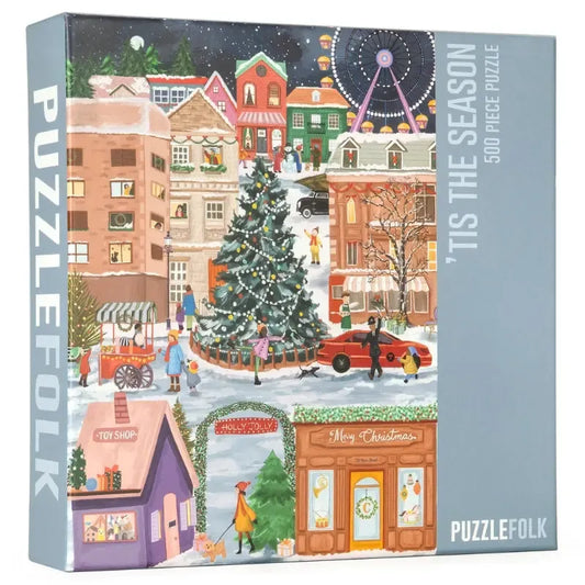 'Tis the Season 500 Piece Jigsaw Puzzle PuzzleFolk