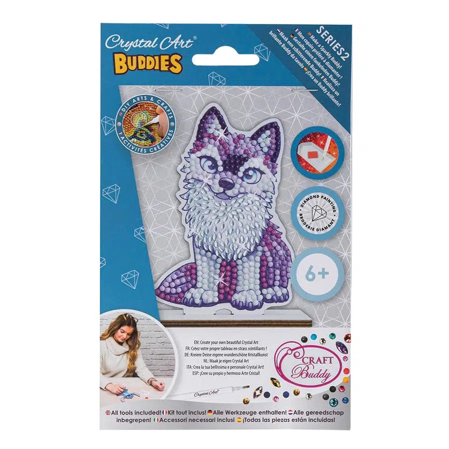 Titan Fox Crystal Art Fantasy Buddies Kit Craft Buddy