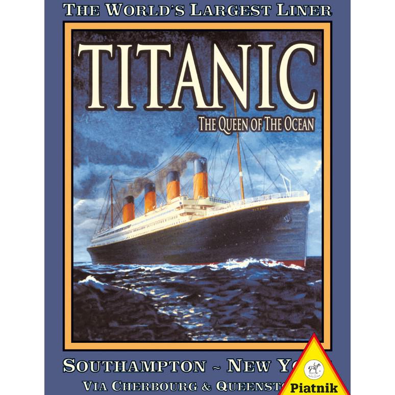 Titanic 1000 Piece Jigsaw Puzzle Piatnik