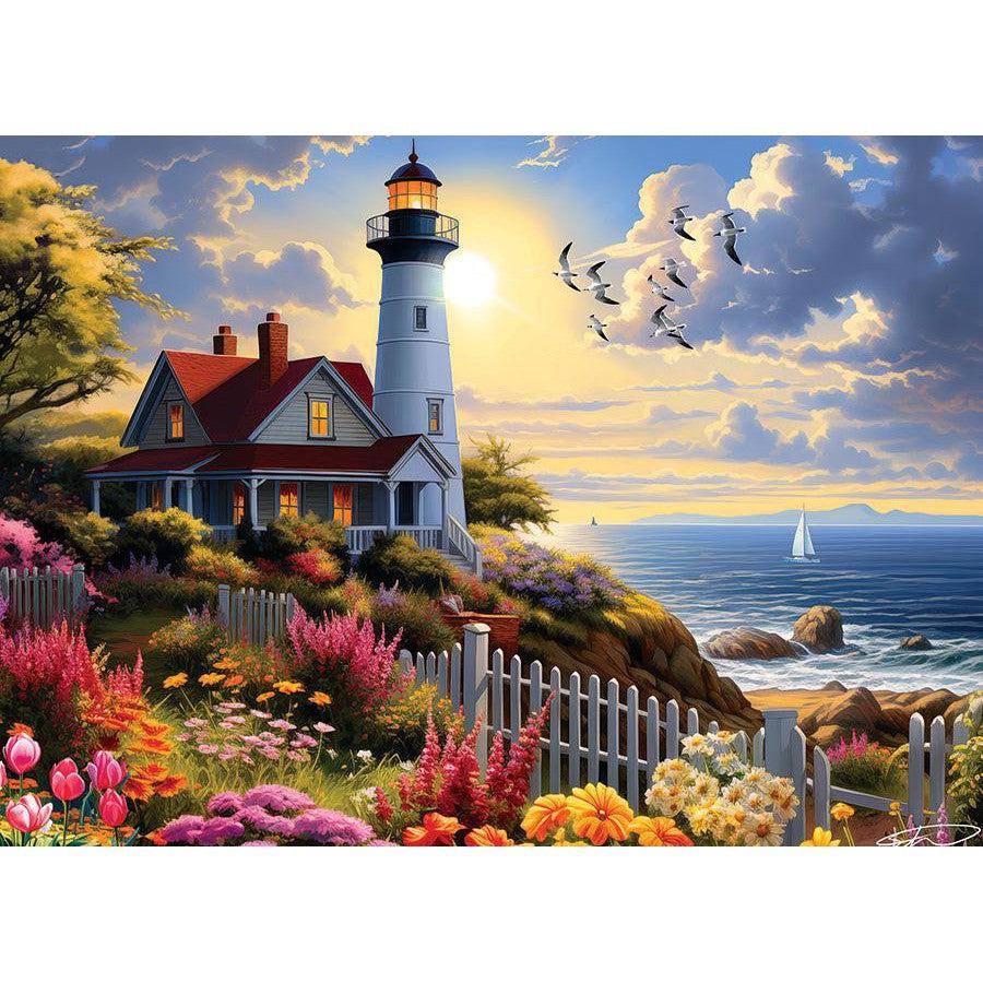 To the Lighthouse 500 Piece Jigsaw Puzzle Cobble Hill