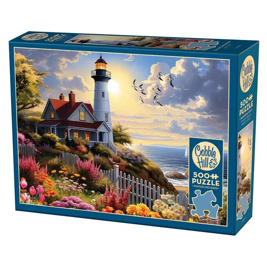 To the Lighthouse 500 Piece Jigsaw Puzzle Cobble Hill