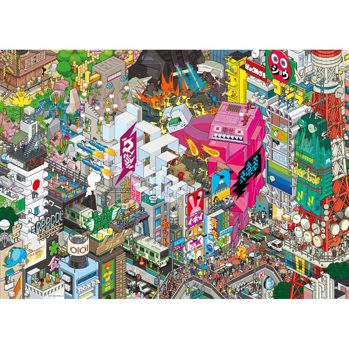 Tokyo Quest Pixorama 1000 Piece Jigsaw Puzzle Heye