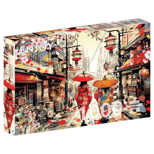 Tokyo Stroll 1000 Piece Jigsaw Puzzle Enjoy