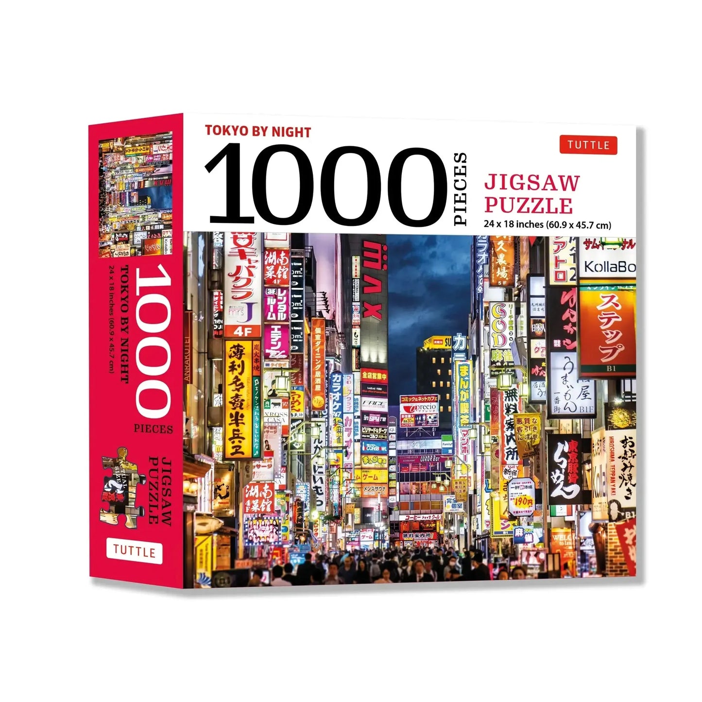Tokyo by Night 1000 Piece Jigsaw Puzzle Tuttle