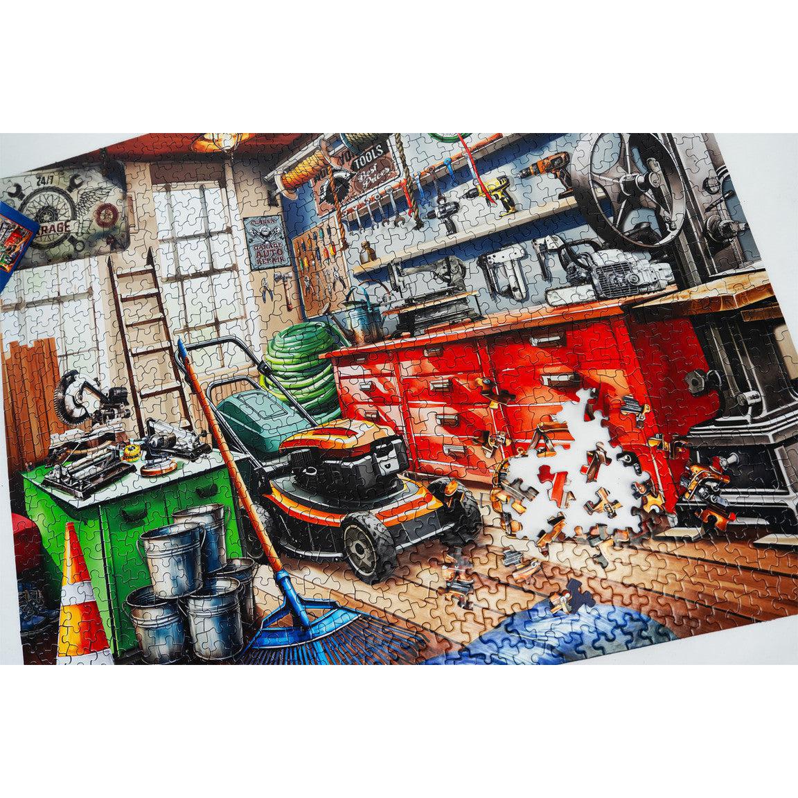 Tool Man's Garage 1000 Piece Jigsaw Puzzle Springbok