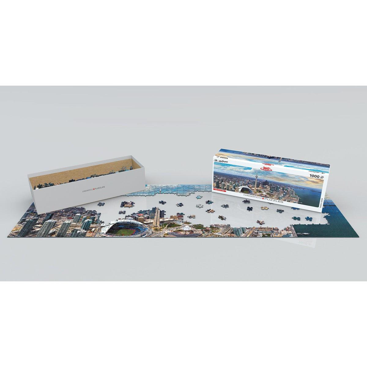 Toronto, Canada 1000 Piece Panoramic Jigsaw Puzzle Eurographics