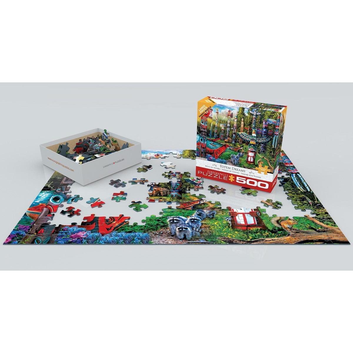 Totem Dreams 500 Piece Jigsaw Puzzle Eurographics