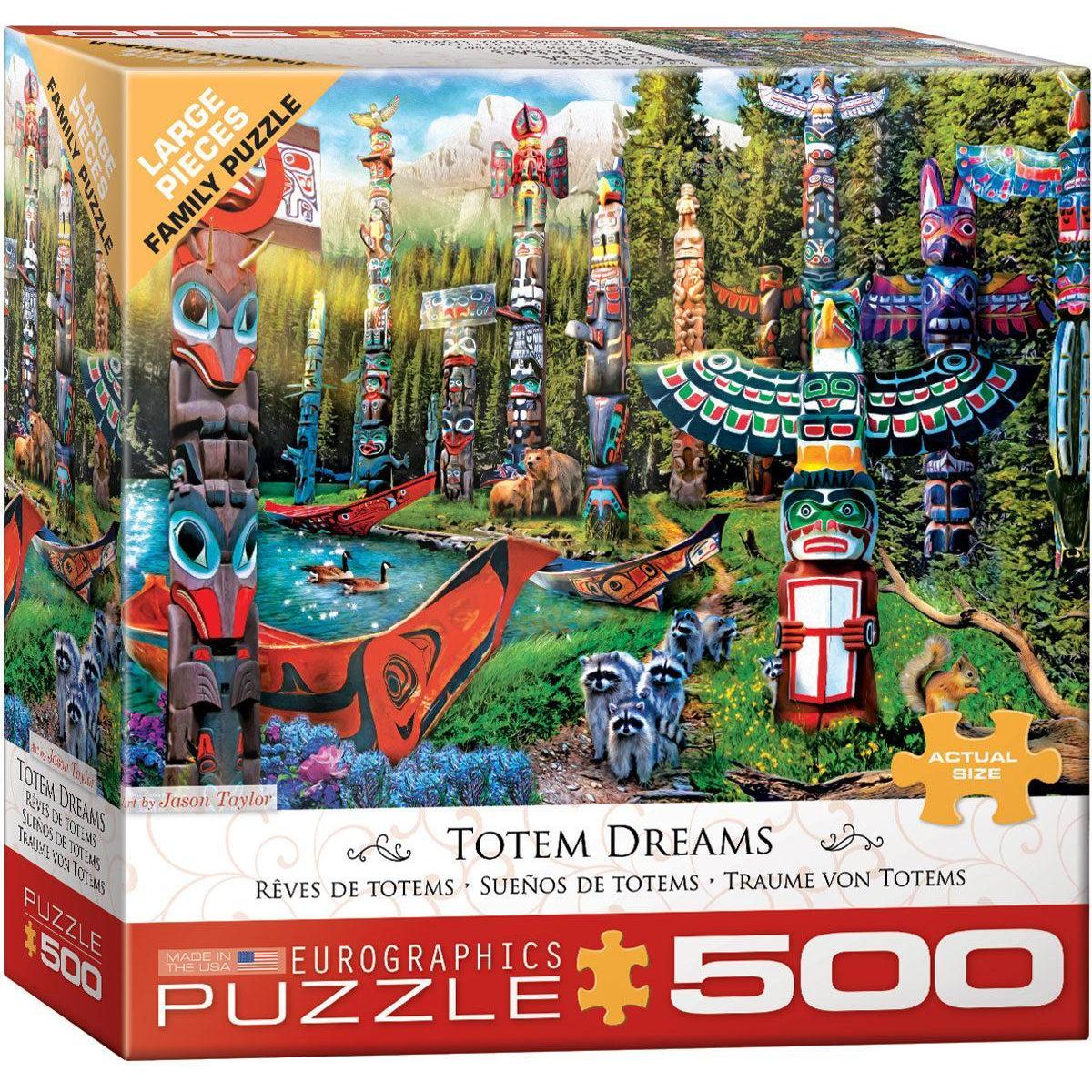 Totem Dreams 500 Piece Jigsaw Puzzle Eurographics