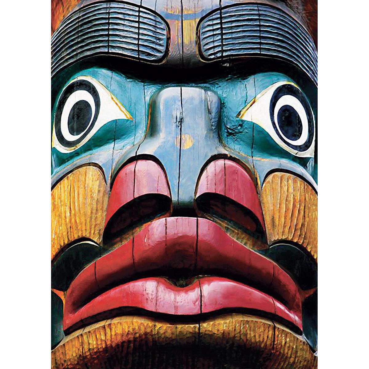 Totem Pole 1000 Piece Jigsaw Puzzle Eurographics