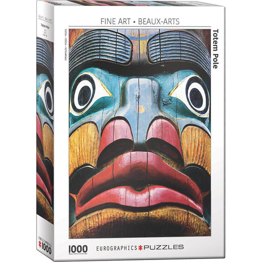 Totem Pole 1000 Piece Jigsaw Puzzle Eurographics