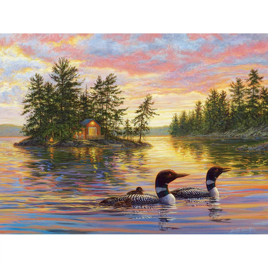 Tranquil Evening 275 Large Piece Jigsaw Puzzle Cobble Hill