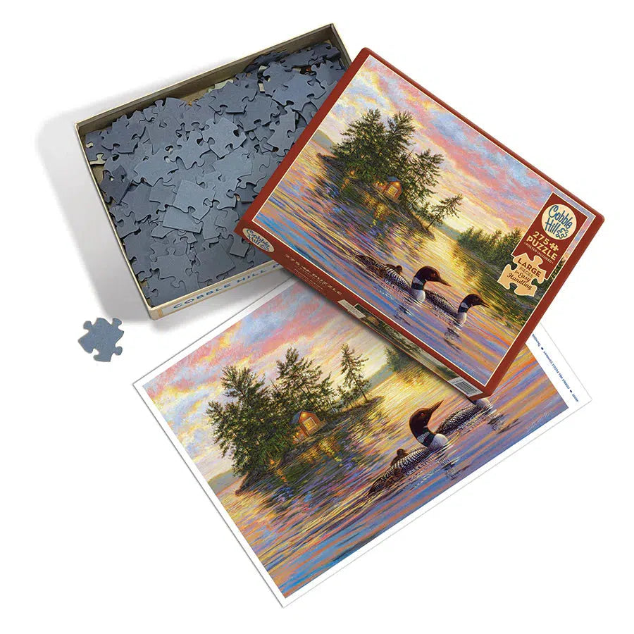 Tranquil Evening 275 Large Piece Jigsaw Puzzle Cobble Hill